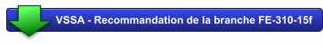 VSSA - Recommandation de la branche FE-310-15f